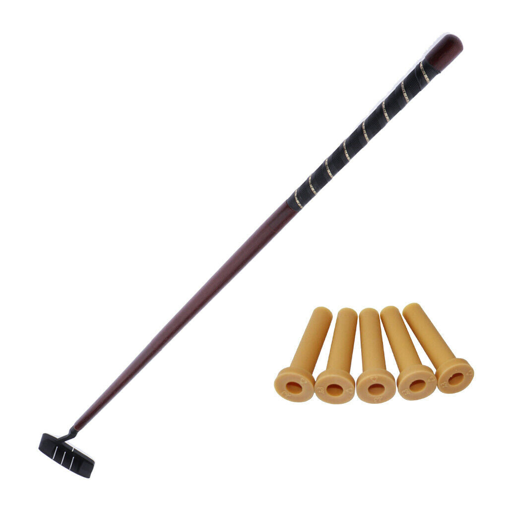 Wood Golf Putter Foldable Club Golfer Practice Putt Trainer Outdoor Golfing