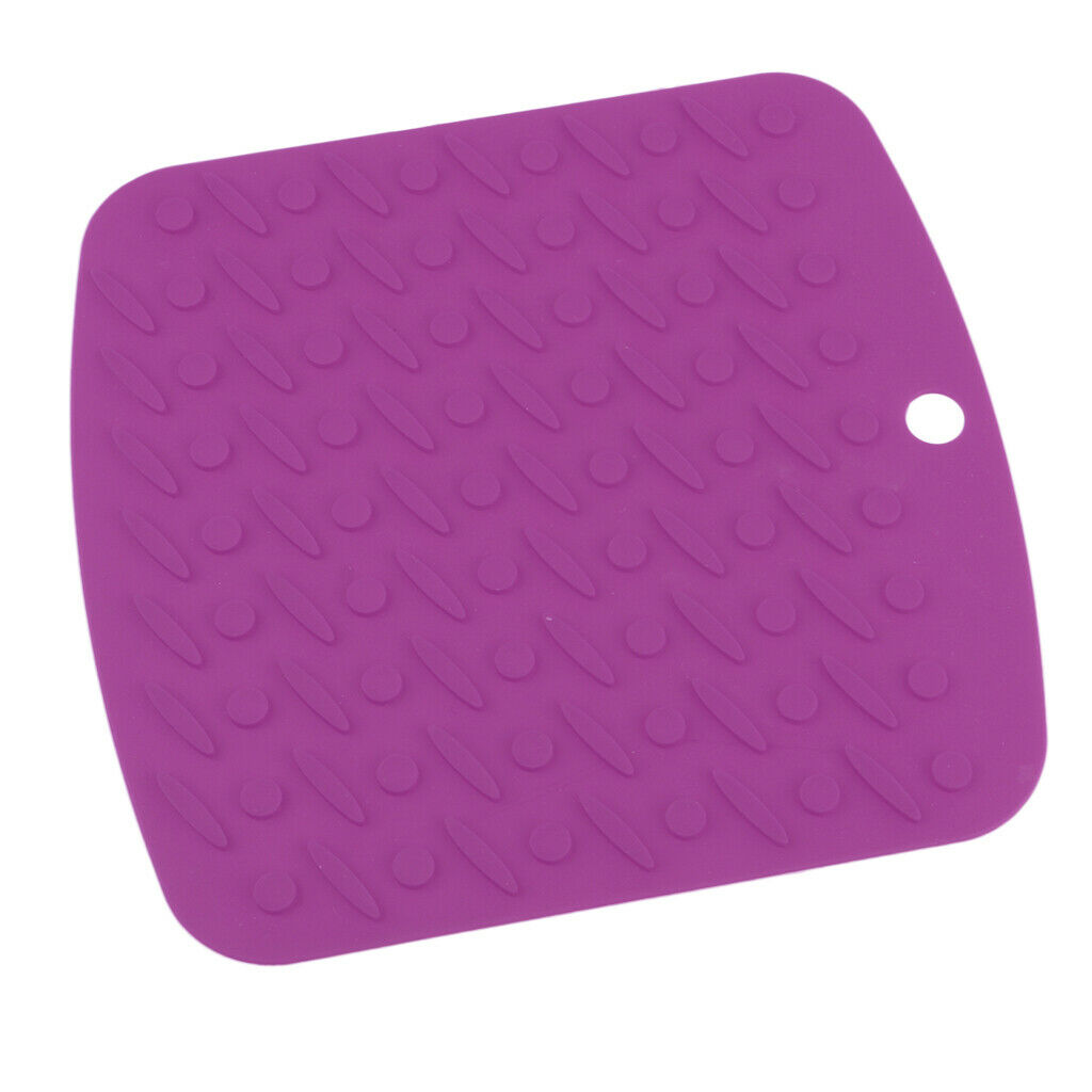 2x Multipurpose Silicone Pot Holder Non Slip Coffee Cup Placemat Hot Mitts