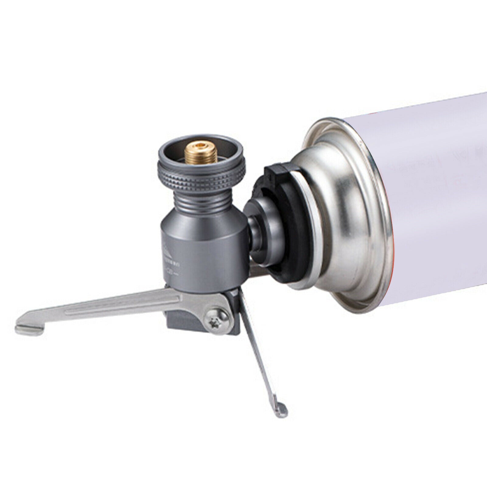 Campact Gas Canister Adapter Tripod Collapsible Burner Connector Cookout