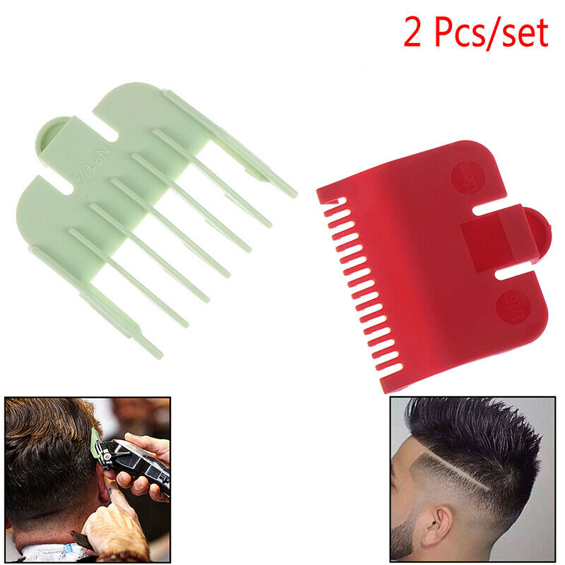 2X Hair Clipper Guide Limited Comb Attachment Trimmer Shaver HaircutReplacemY1