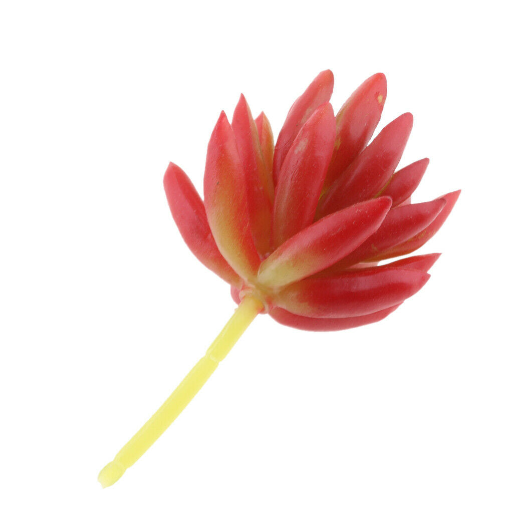 Set of 2 Artificial Succulent Flower Real Touch Simulation  Plant 310