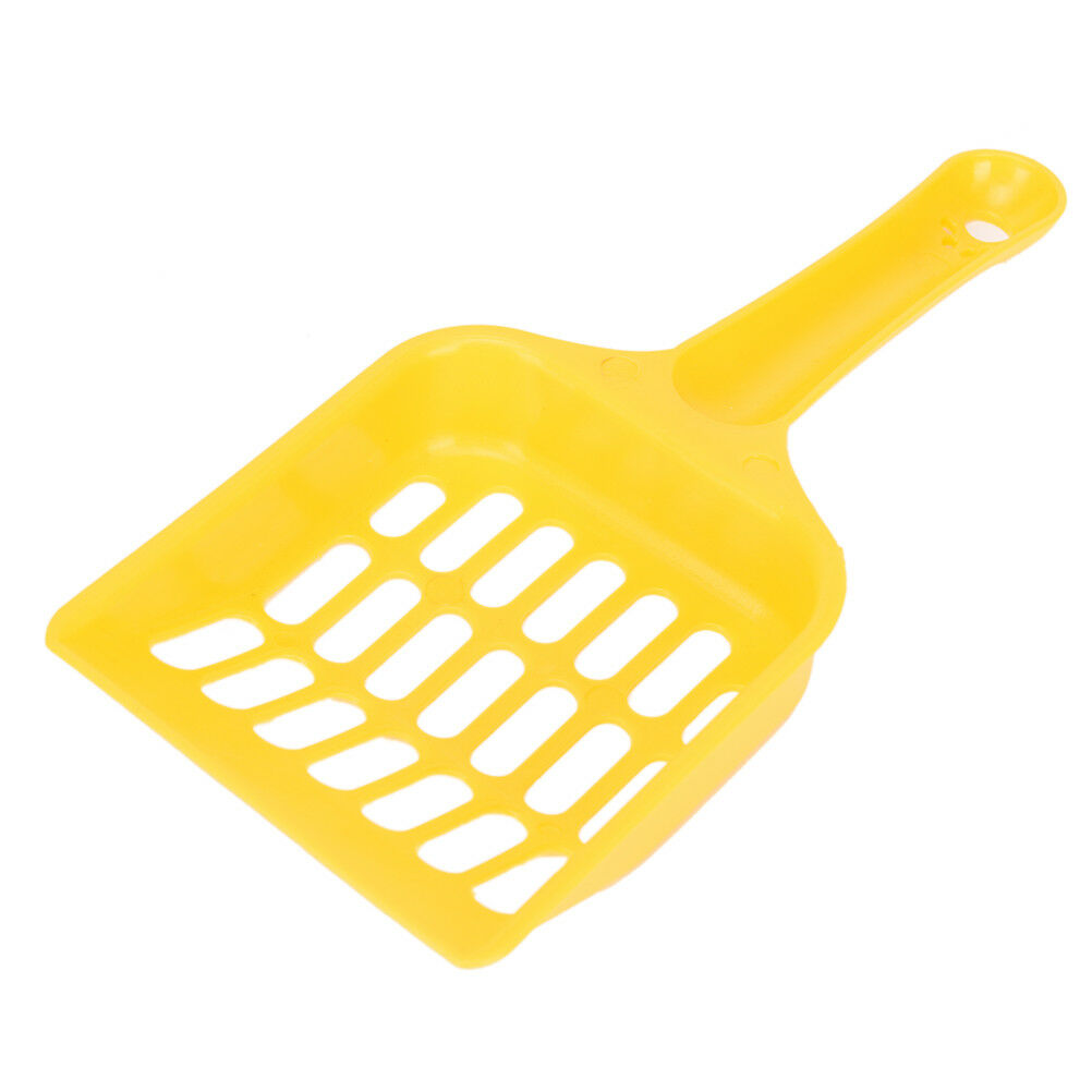 Cat Dog Plastic Litter Tray Scoop Spoon Random Color Waste Poop Shovel Cl.l8