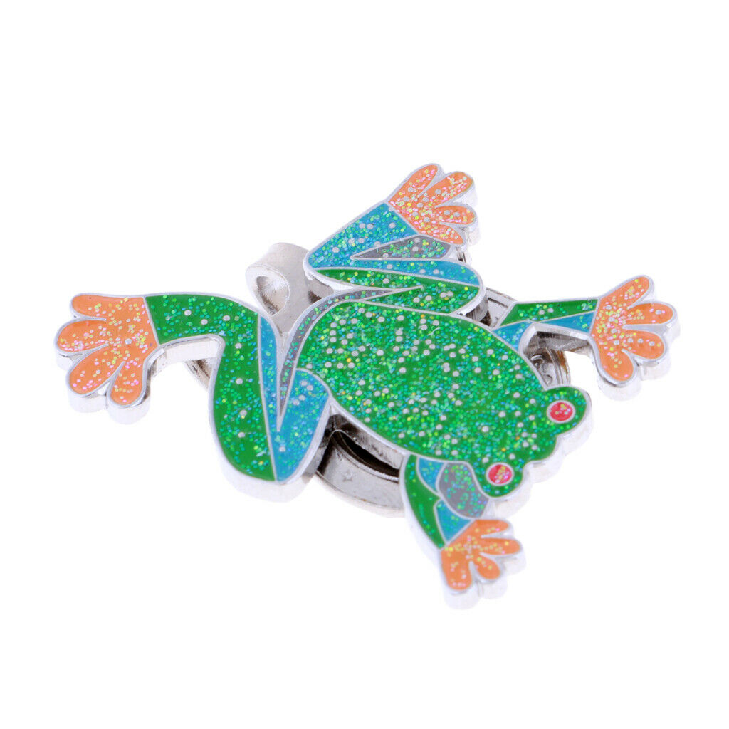 Golf   Clip   Putt Ball Marker for Golf Hat Visor Golfer Gift Frog