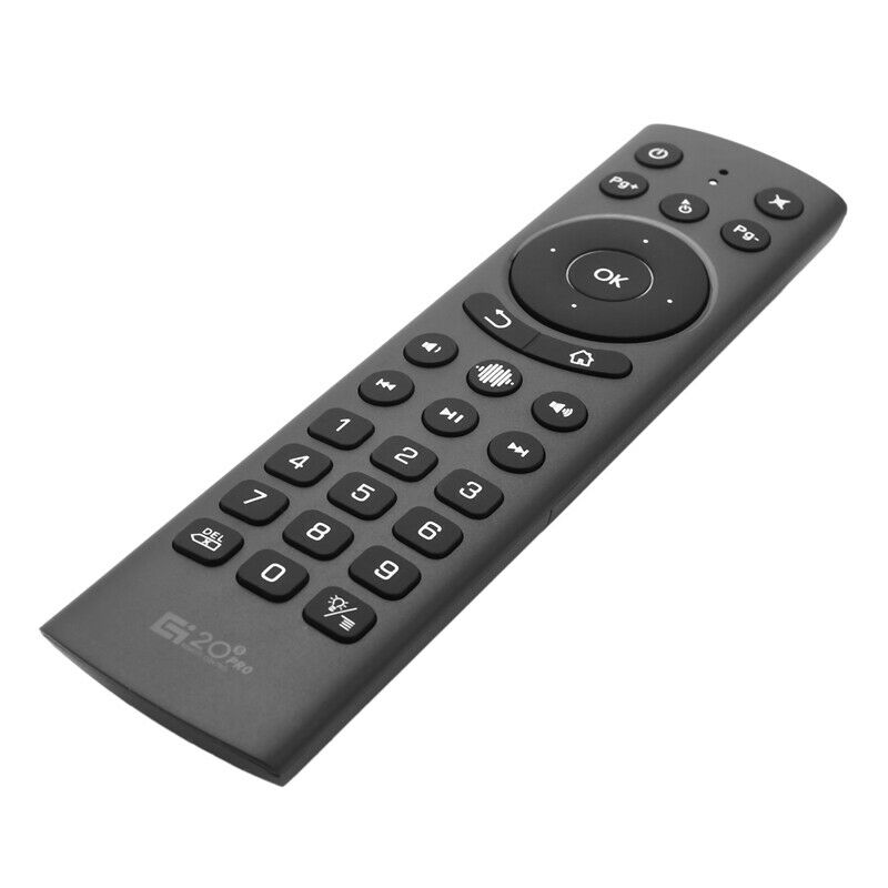 G20S Pro Voice Air Remote Mouse Backlight Infrared Learning Gyro 2.4G WirelessP6