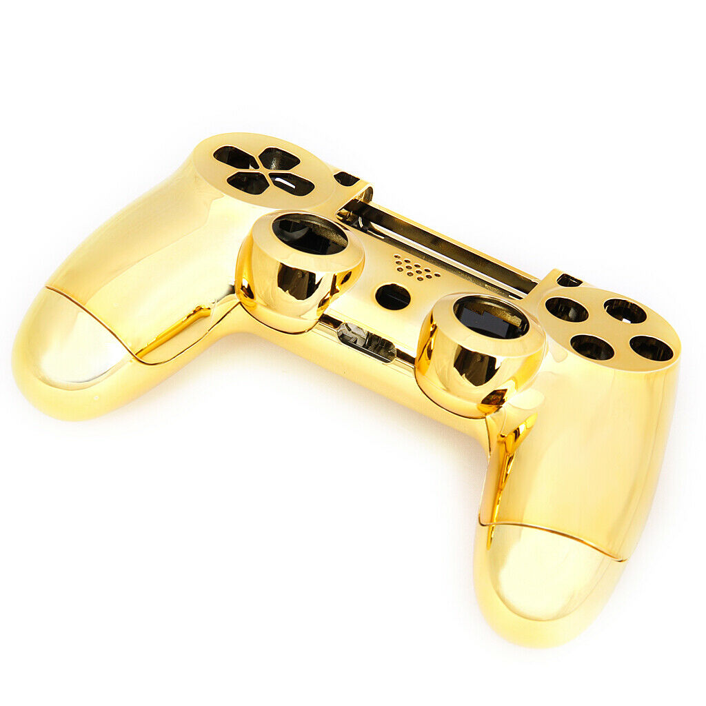 Metal Plated Full Housing Shell Case Button Kit Replacement Parts for Sony