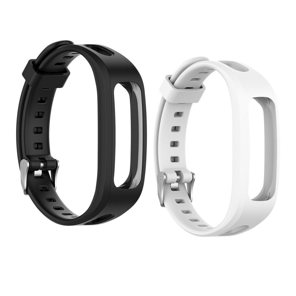 Set of 2, Silicone Strap Bands Replacement for Huawei 4e 3e Smart Watch