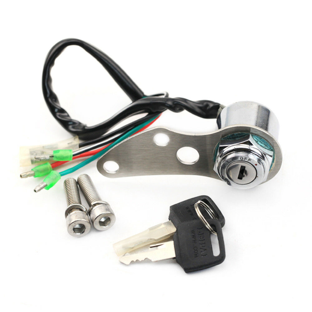 Fits DRZ400S DRZ400SM DRZ250 DR250 Quality 4 Wires Lgnition Switch Key Lock Set
