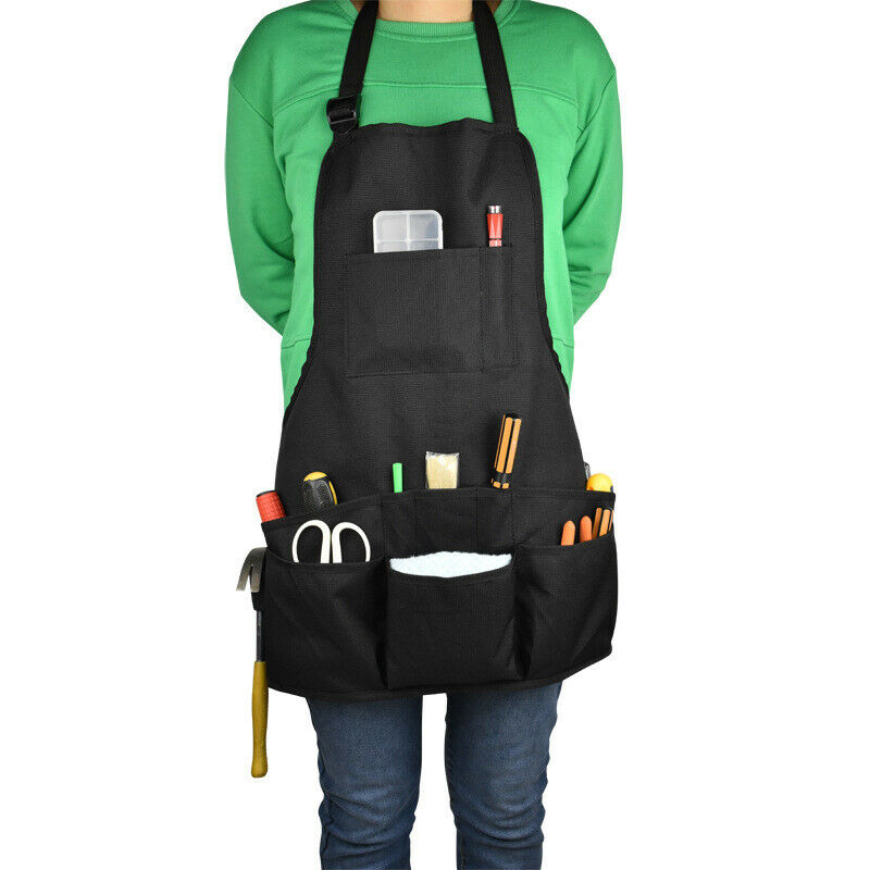Tool Apron Multi-pocket Cleaning Belt Bag Garden Multifunctional Bib Waterproof