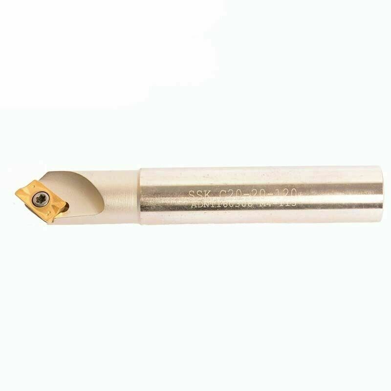 45° Centering Chamfer Cutter SSK C20-20-120L+1pc APMT1604PDER Insert For Turning