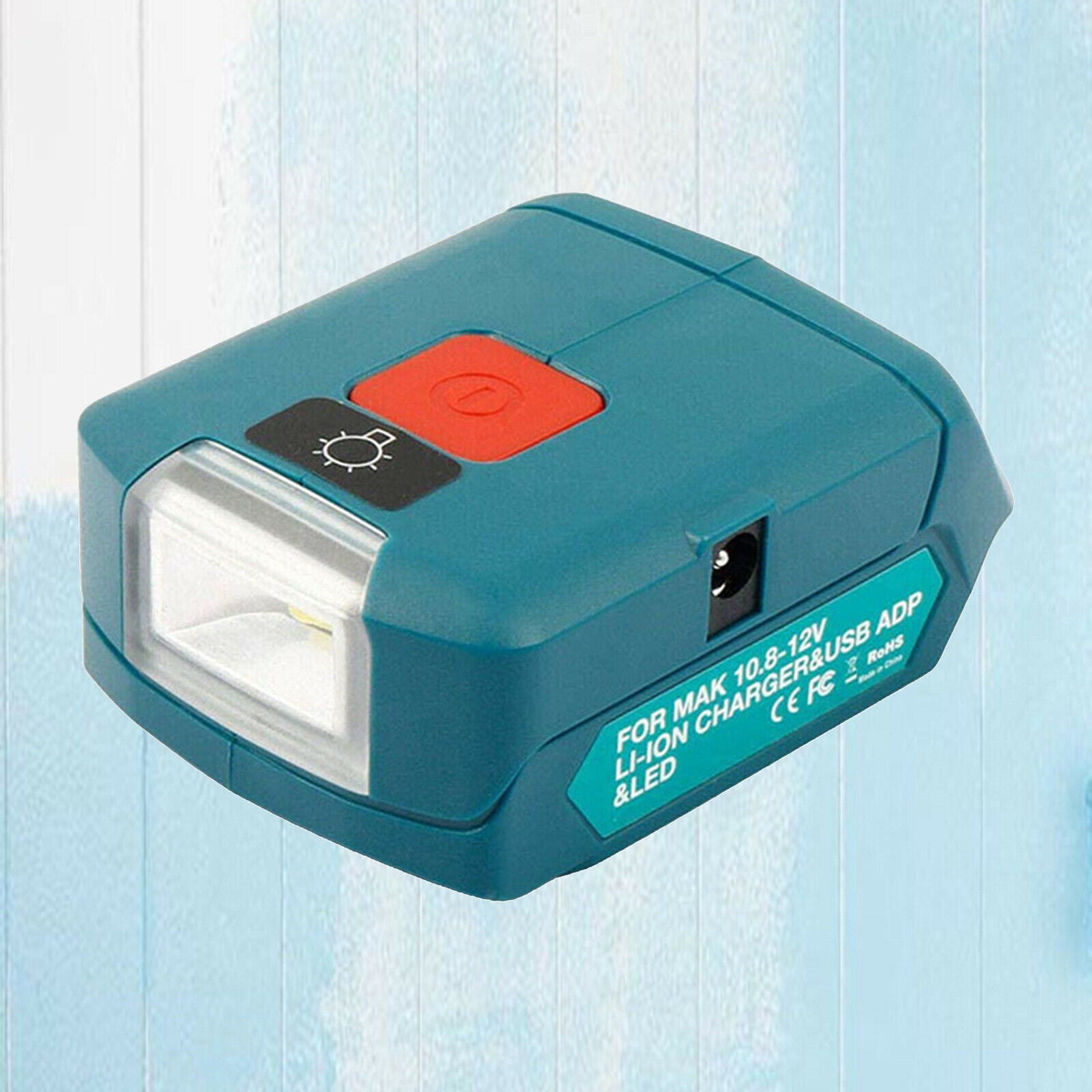 Power Source Charger with 1 USB Ports for Mak Li-ion Batteries Flashlight