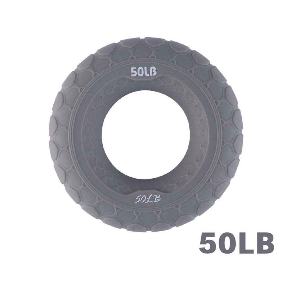Silicone 3" Strength Forearm Hand Wrist Gripper Ring Muscle Power Training