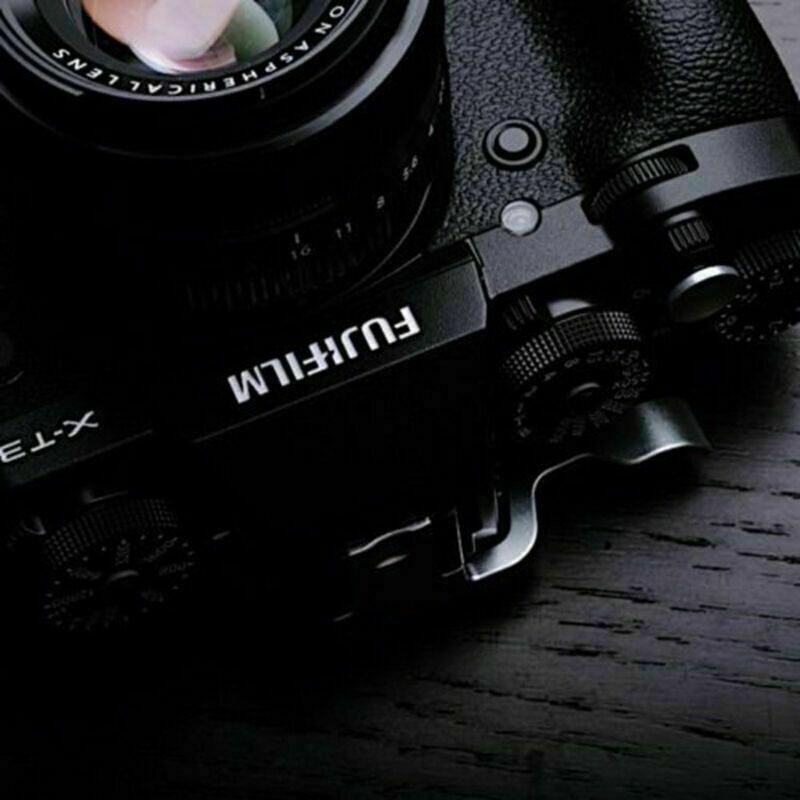 For Fujifilm Fuji XT3 X-T3 Camera FITTEST Aluminum CNC Thumb Handle Grip Hotshoe