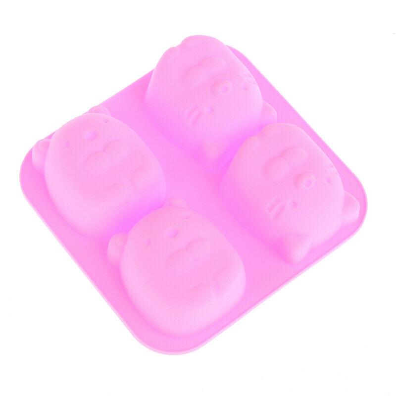 Silicone Cake Mold Groundhog Shape Chocolate Cake Baking Molds For Baking.l8