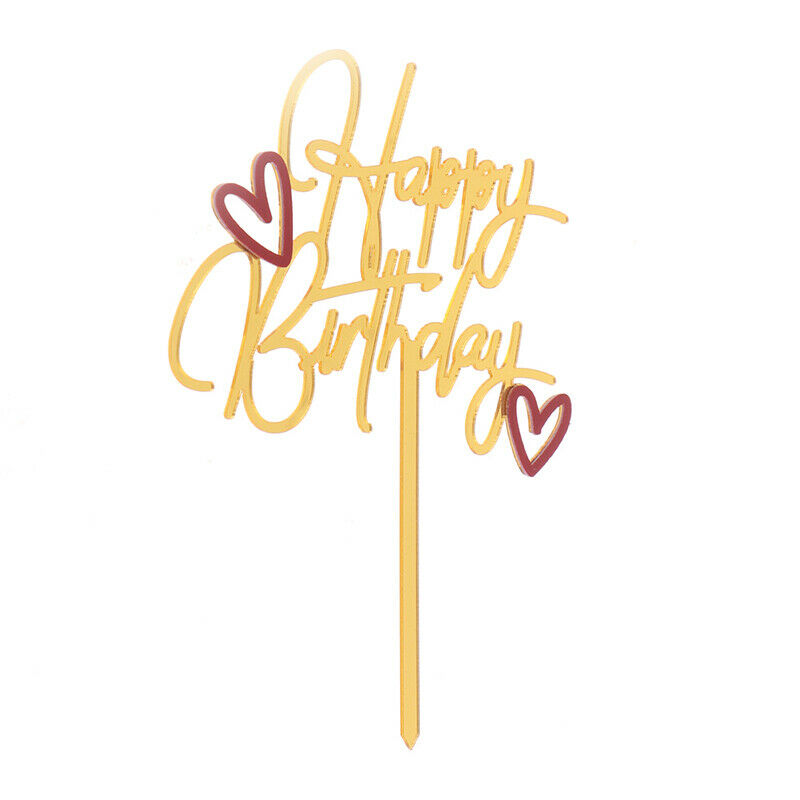 Cake Topper for Kids Birthday Party Cake Decorations Wedding Happy Birthd.l8