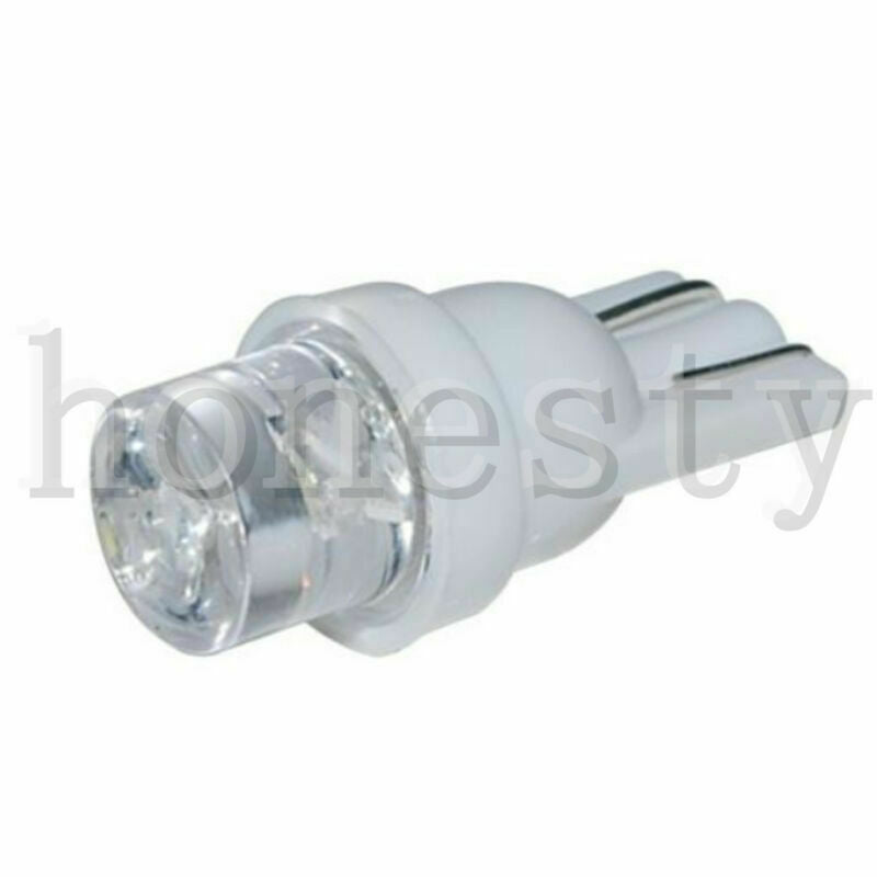 Lots 50PCS T10 Car White Bright LED 194 SMD 0.2W  Wedge Side light Bulb lamp 12V