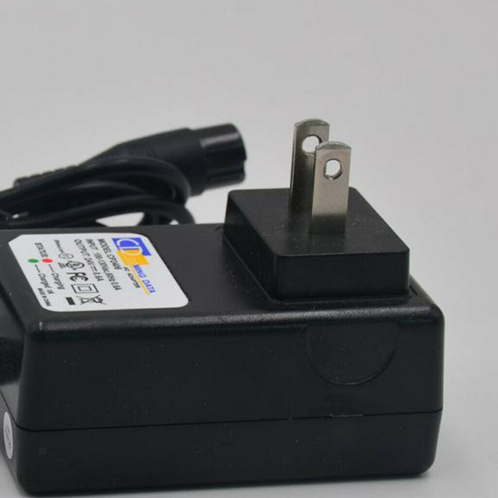DC24V 0.6A 3-Prong Battery Adapter Charger For Razor E100 E500S PR200 ATV