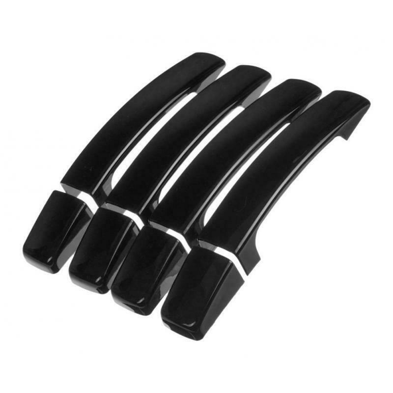 8Pieces Door Handle Cover For LR Range Rover Sport LR2 2005-2009 Gloss Black