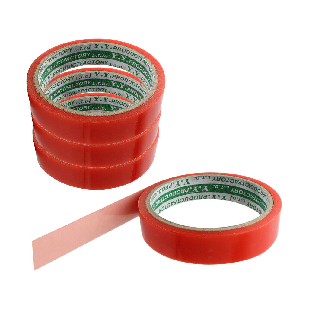 4pcs 5 Meters Tubular Tape Road Tubular Gluing Tape for Tubular Rim Tire