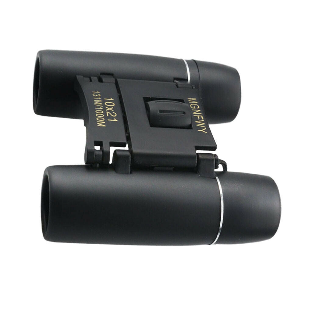 Travel Foldable BaK7 Binoculars 10x21  Telescope - Pocket Size