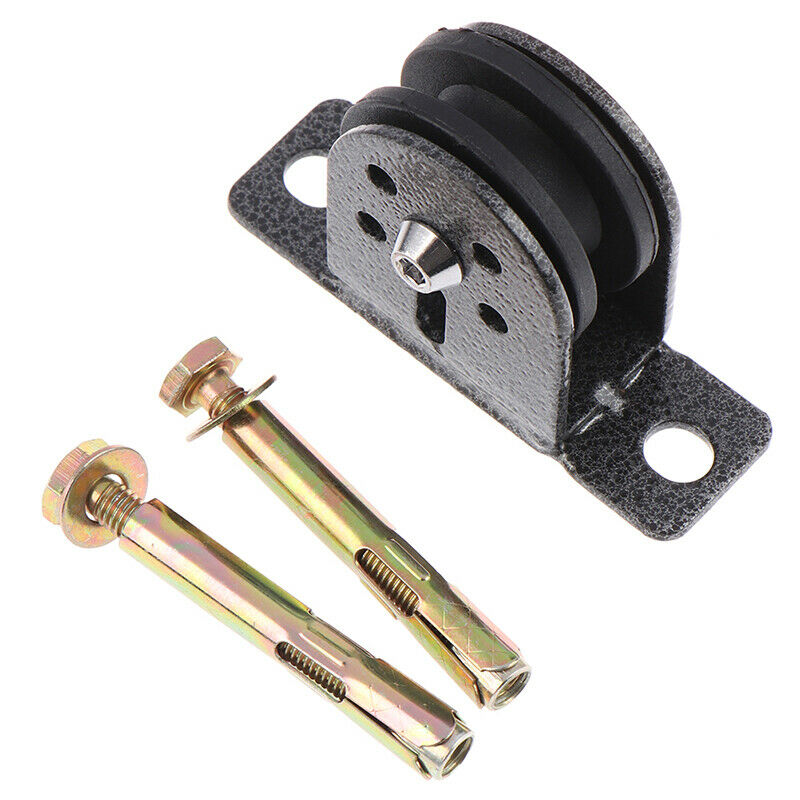 300KG Mute Fixed Wheel Bearing Wire Rope Pulley Gym Fitness Accessories WOmd XC