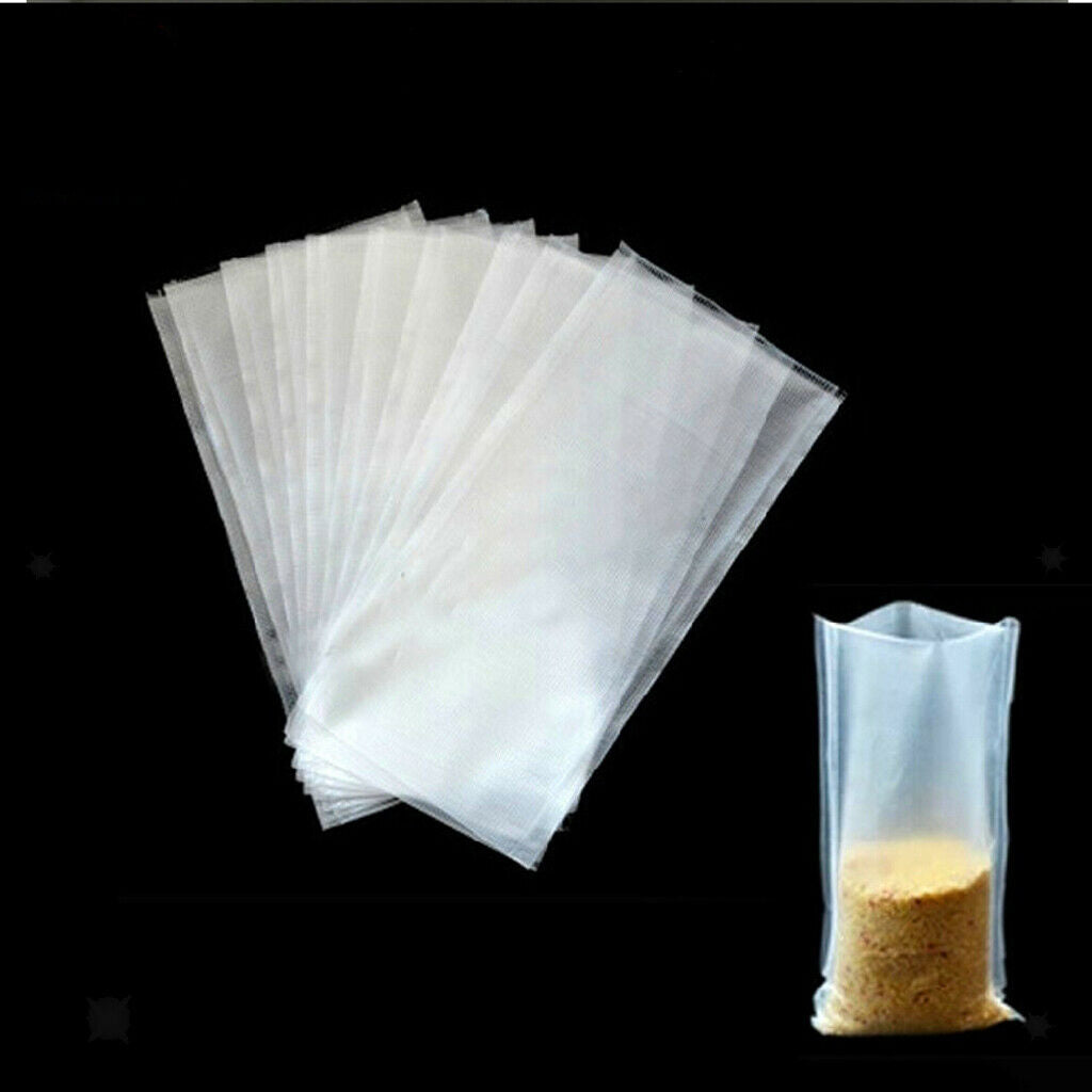 100 Pieces Fast Dissolving Bags Carp Fishing Tackle Carp Lures 6x12cm&7x15cm
