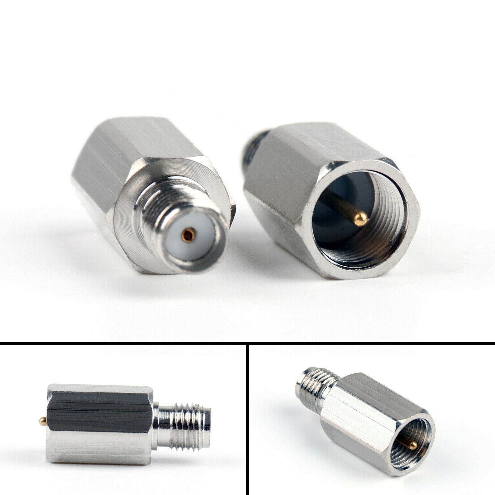 10x SMA-FME Adapter SMA Jack Female to FME Male Plug Straight RF Connector CA