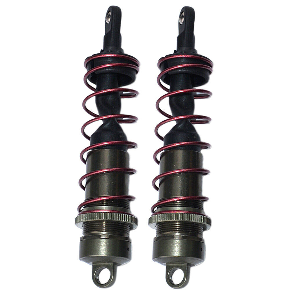 2 Pairs 1: 8 RC Car Shock Absorber Front Shock Absorbers