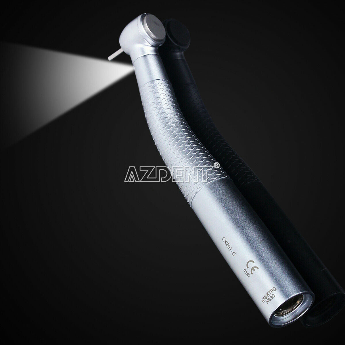 1Pc Dental LED Fiber Optic 3 Way High Speed Handpiece Torque CX207-GK-TP