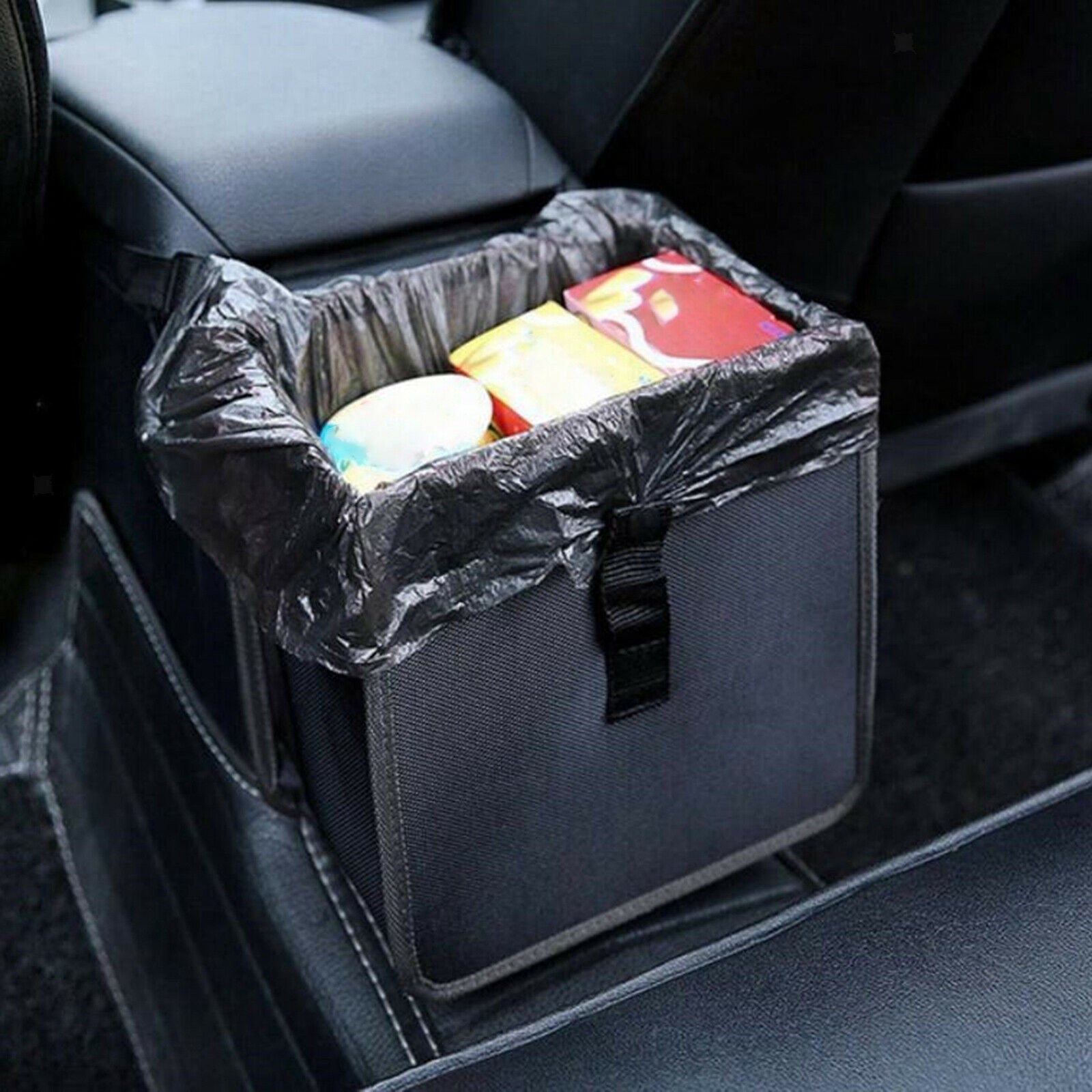 Multipurpose Folding Trash Can Oxford Cloth Organizer Bag Keep Car Clean