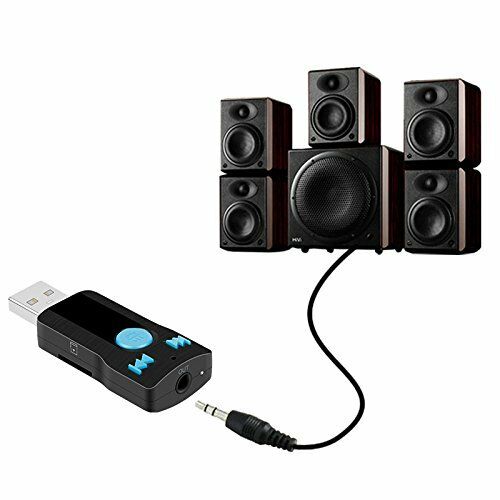 3in1 USB Bluetooth Receiver Adapter 3.5mm Stereo Audio Receiver&Adapter Speakers