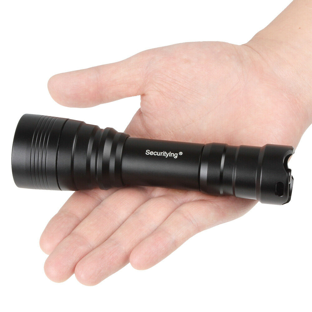 SecurityIng Flash light 1000Lm XM-L2 U2-1A LED IP68 Diving Flashlight Max 150m