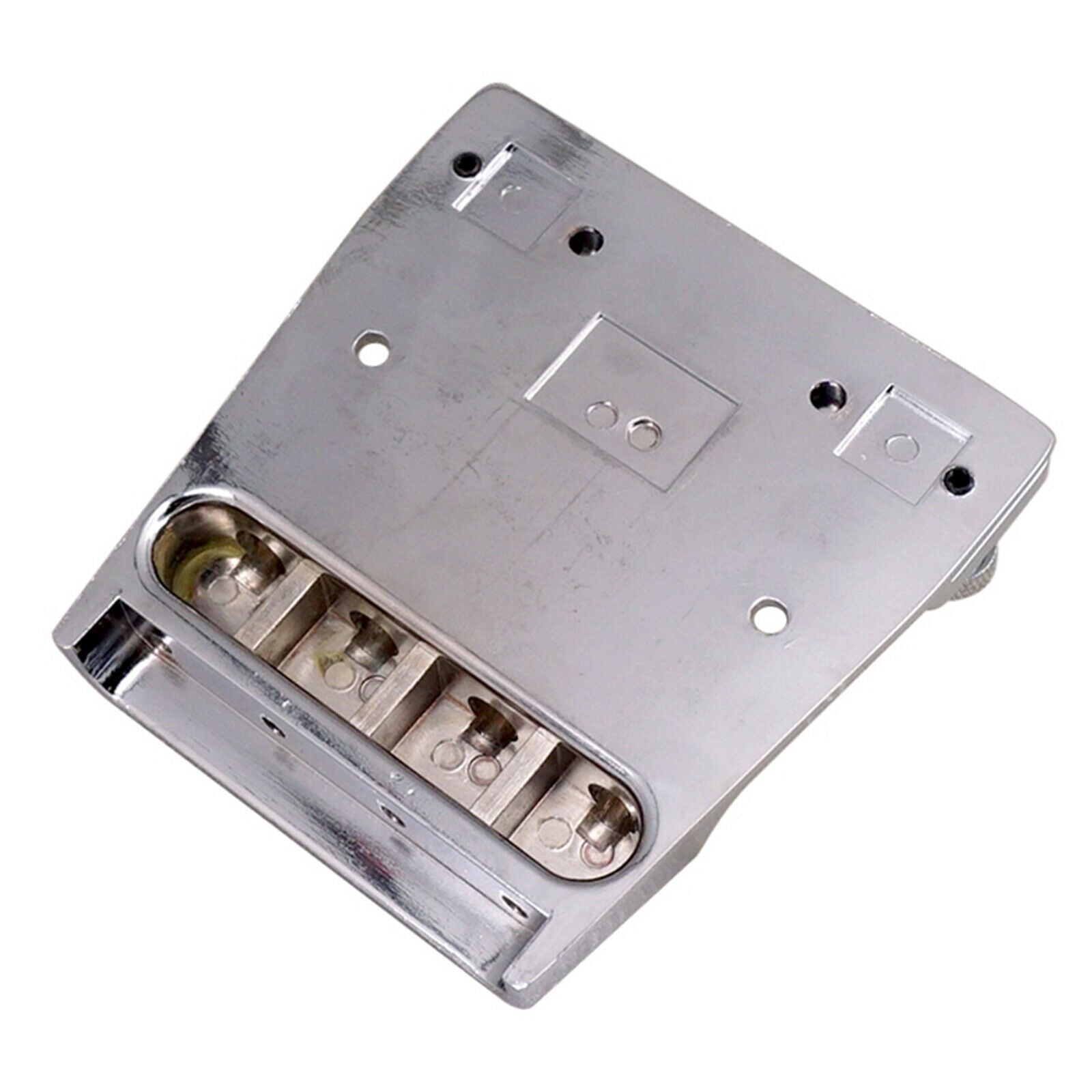 Hardtail Fixed Bass Bridge Electric Guitar Steel Spare Parts 76.5x97.6mm