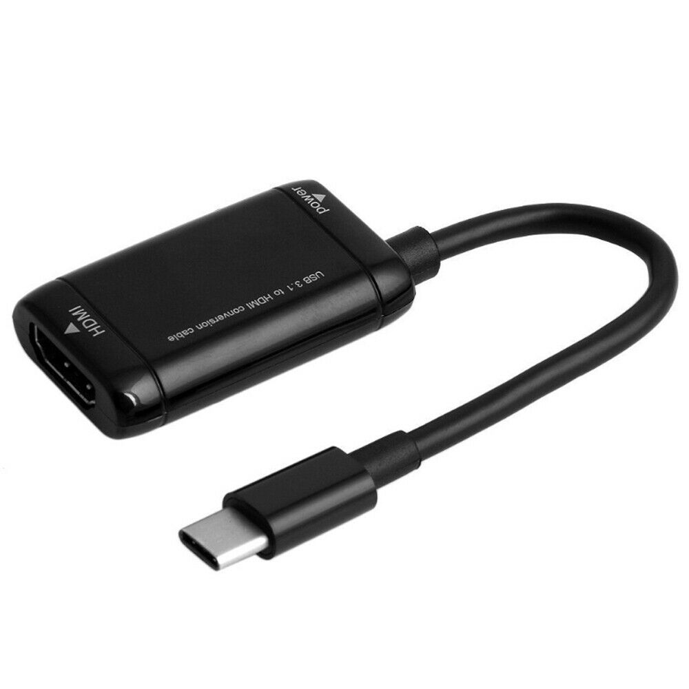 USB 3.1 Type C To HDMI Cable TV Adapter For Smart Mobile Phones Converter Cable!