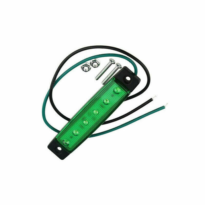 3X Green Marine Led Lights Courtesy & Utility Strip for Boat Yacht Pontoon Kayak