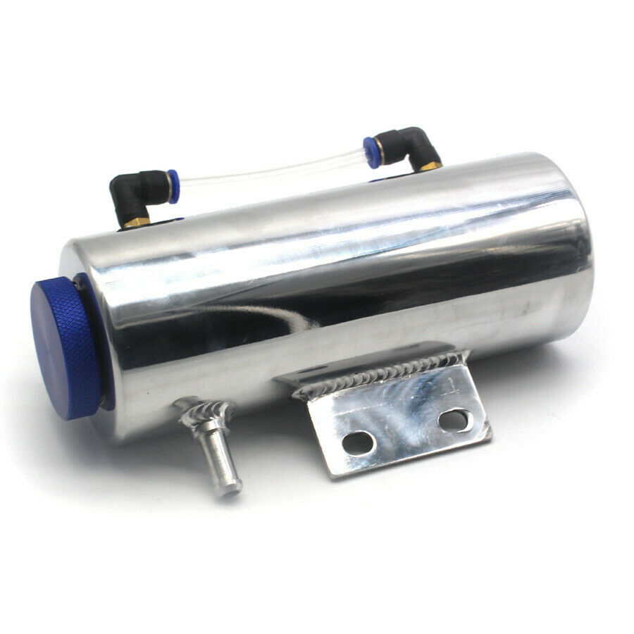 Aluminum Overflow Coolant tank Reservoir Cooling Radiator water 500ML 0.5 litres