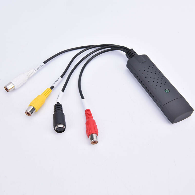 USB 2.0 Audio Video VHS VCR to DVD Converter Capture Card Adapter Digital FoFCA