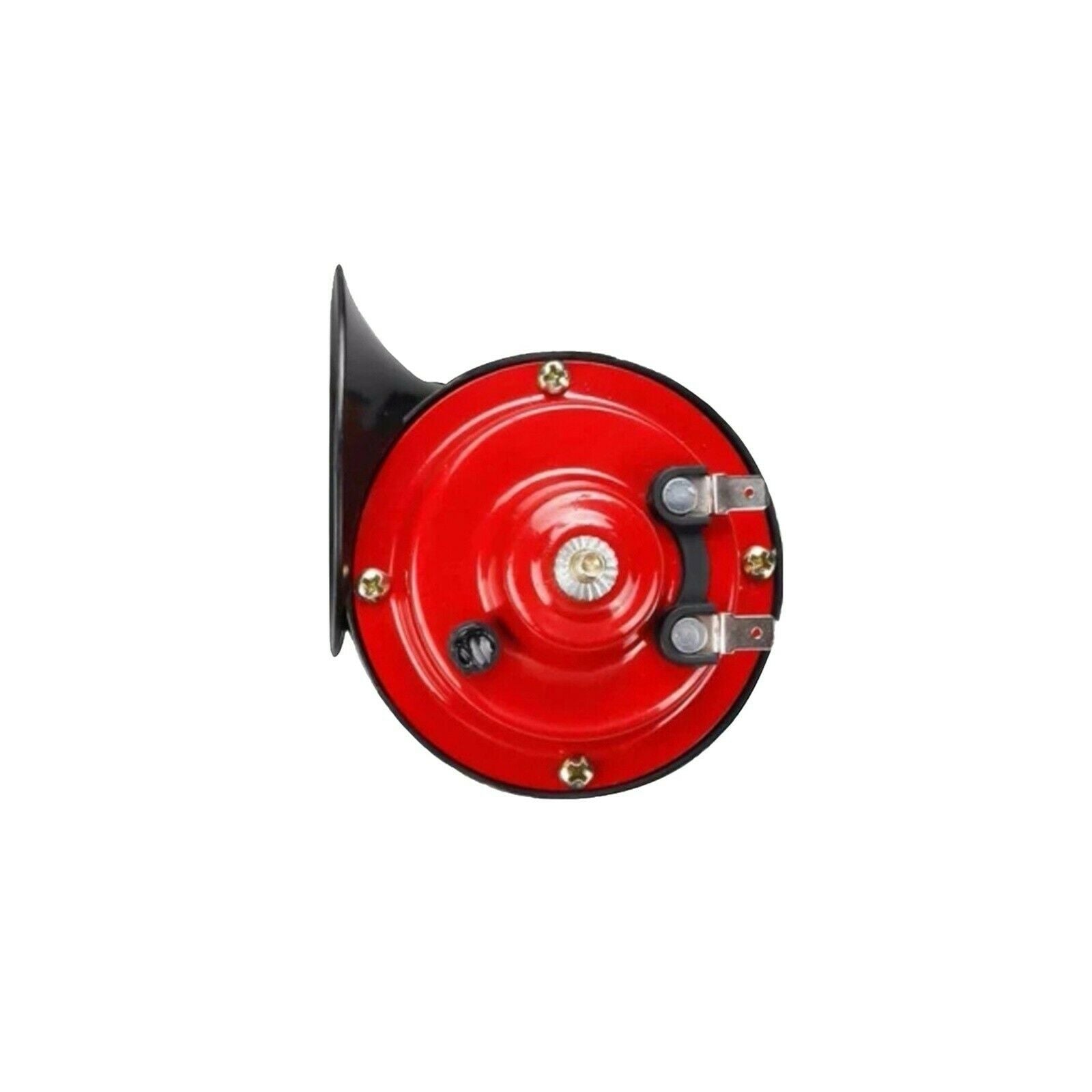 Super Loud Speaker Dual Trumpet Air Horn Compressor 12V Car Truck Train SUV Red