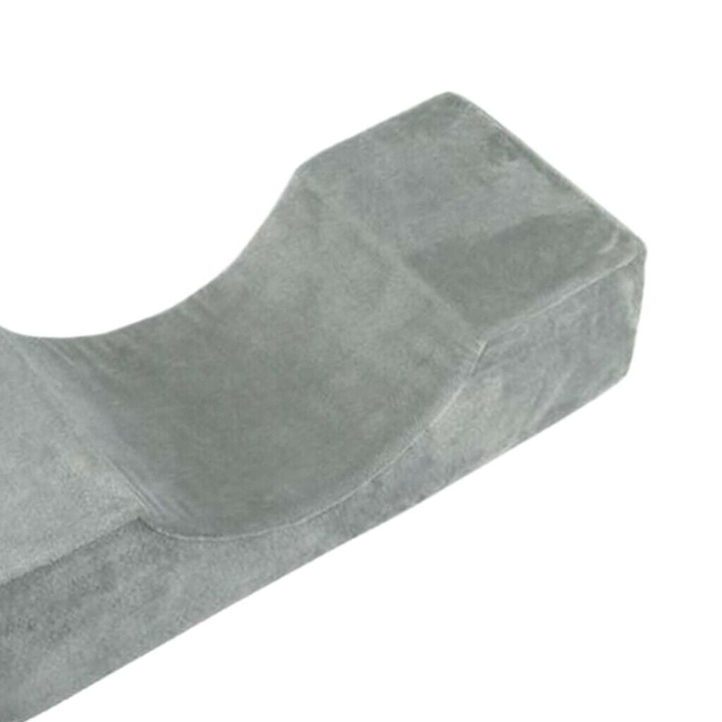 2Pcs Soft Eyelash Extension Pillow Washable Comfortable Grafting Neck Pillow