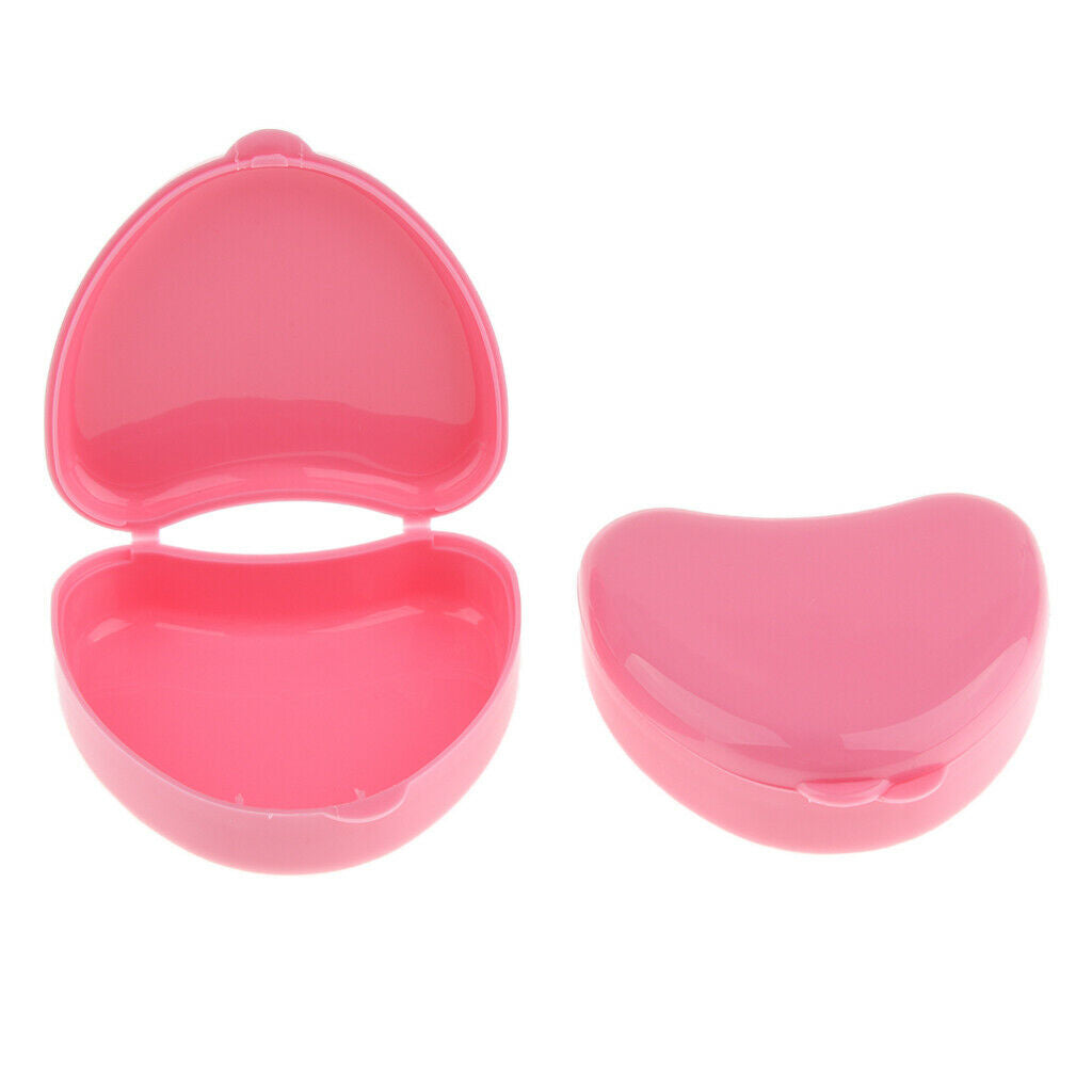 Orthodontic Retainer Case Mouthguard Storage Box--4 Pack