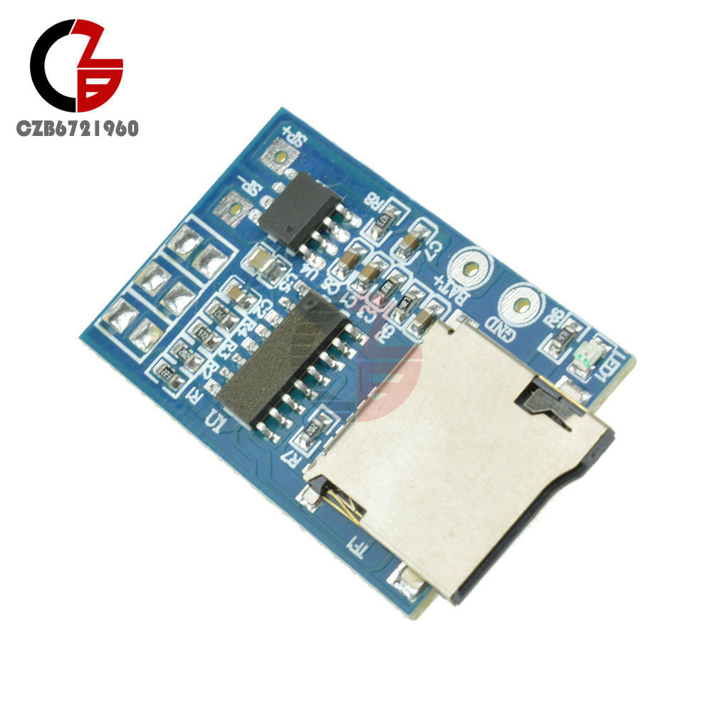 2PCS GPD2846A TF Card MP3 Decoder Board 2W Amplifier Module for Arduino New