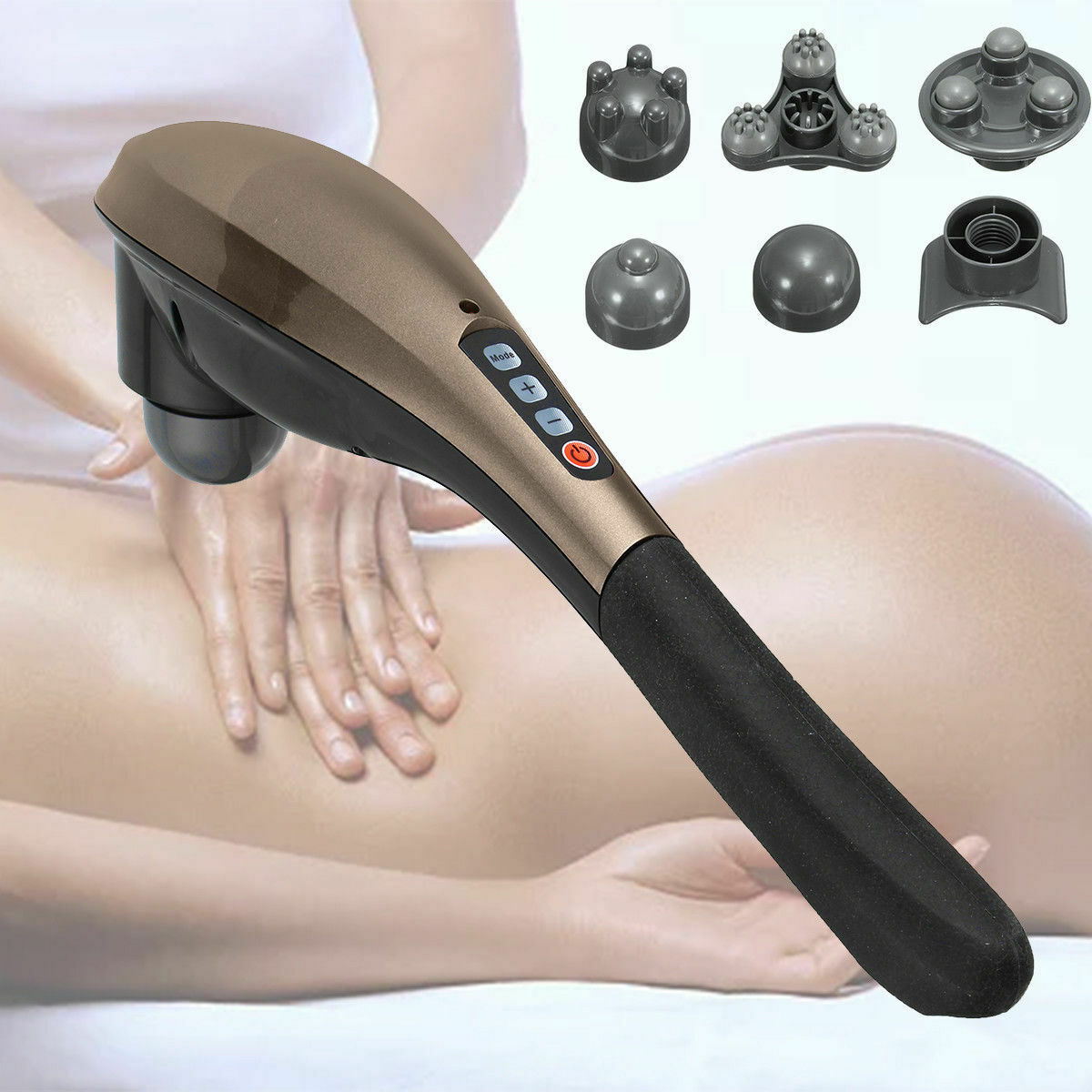 7 in 1 Massage stick Multifunctional CM5 Cordless Percussion Body Neck Back Feet