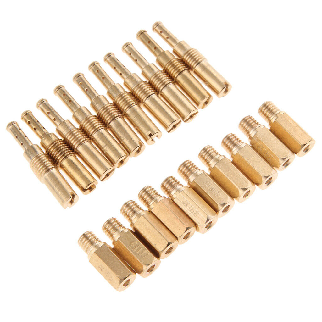 20x Solid Carburetor Main/Slow Pilot Jet Needle Set For PWK PE  OKO CVK