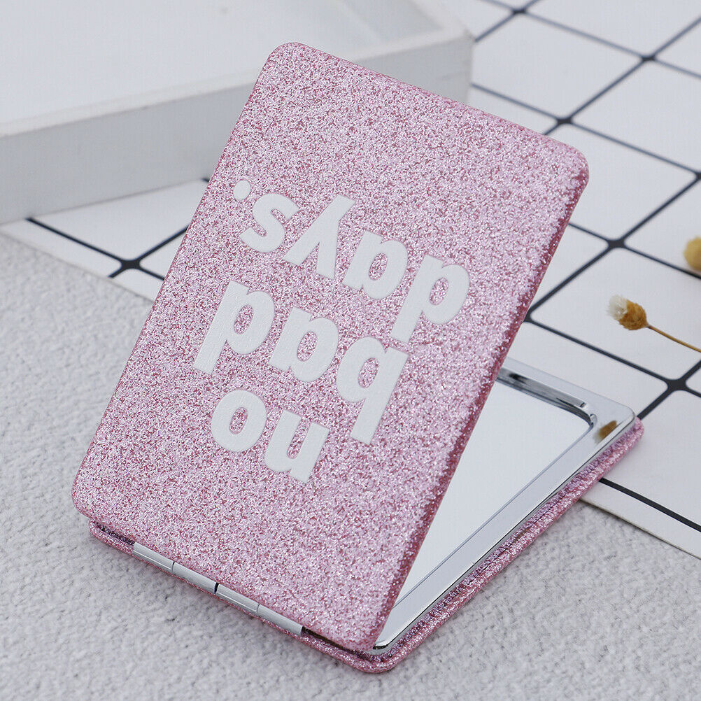 Makeup Compact Mirror Mini Travel Cosmetic Folding Portable Pocket Mirror DoBDA