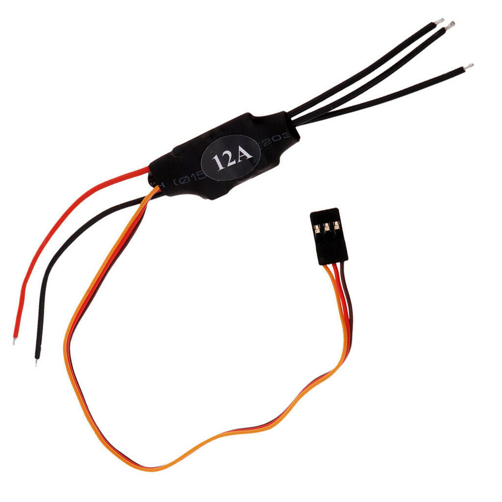 12A Brushless ESC Electric  Controller for RC Aircraft Plane Toys Accs