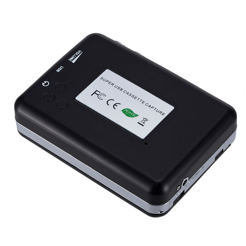 Cassette to MP3 Converter Cassette Digitizing Converter 115x85x30mm