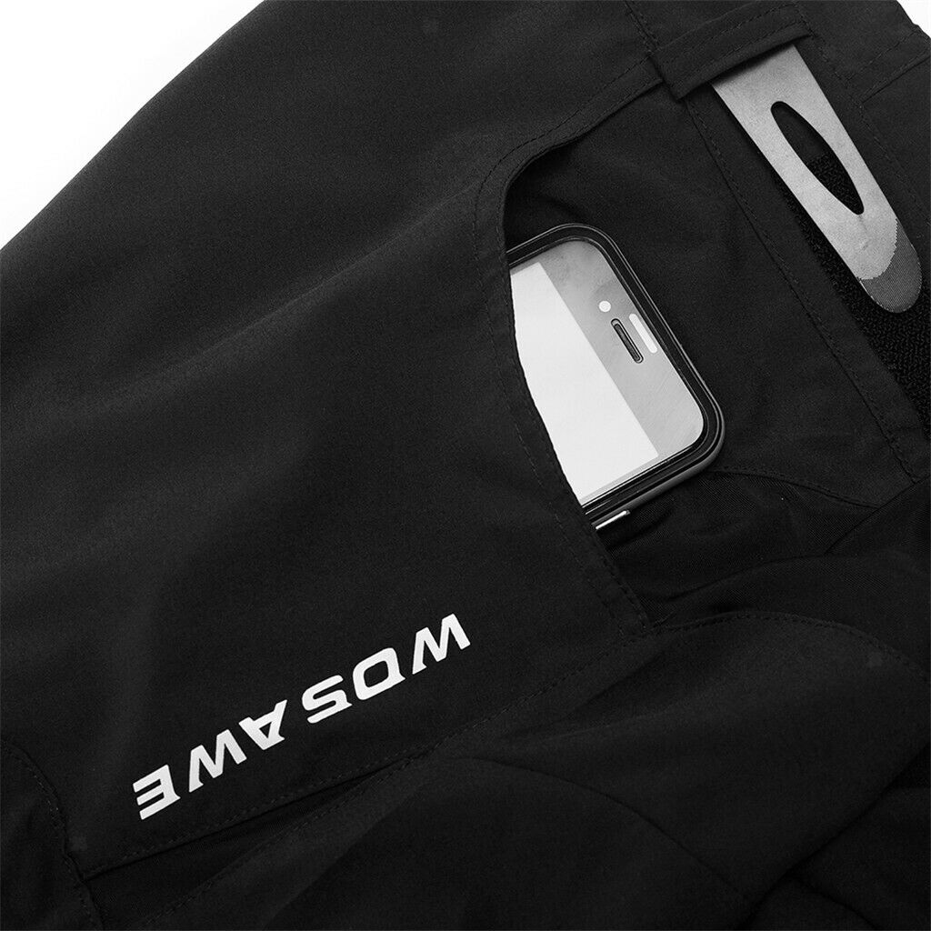 Men's Bicycle Cycling Shorts Sports Reflective Casual Baggy Half Pants  XXXL