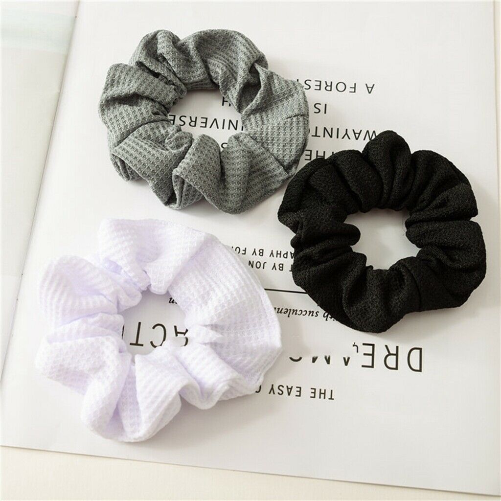 9 colors hair scrunchies cotton hair wobbles hair scrunchie ponytail