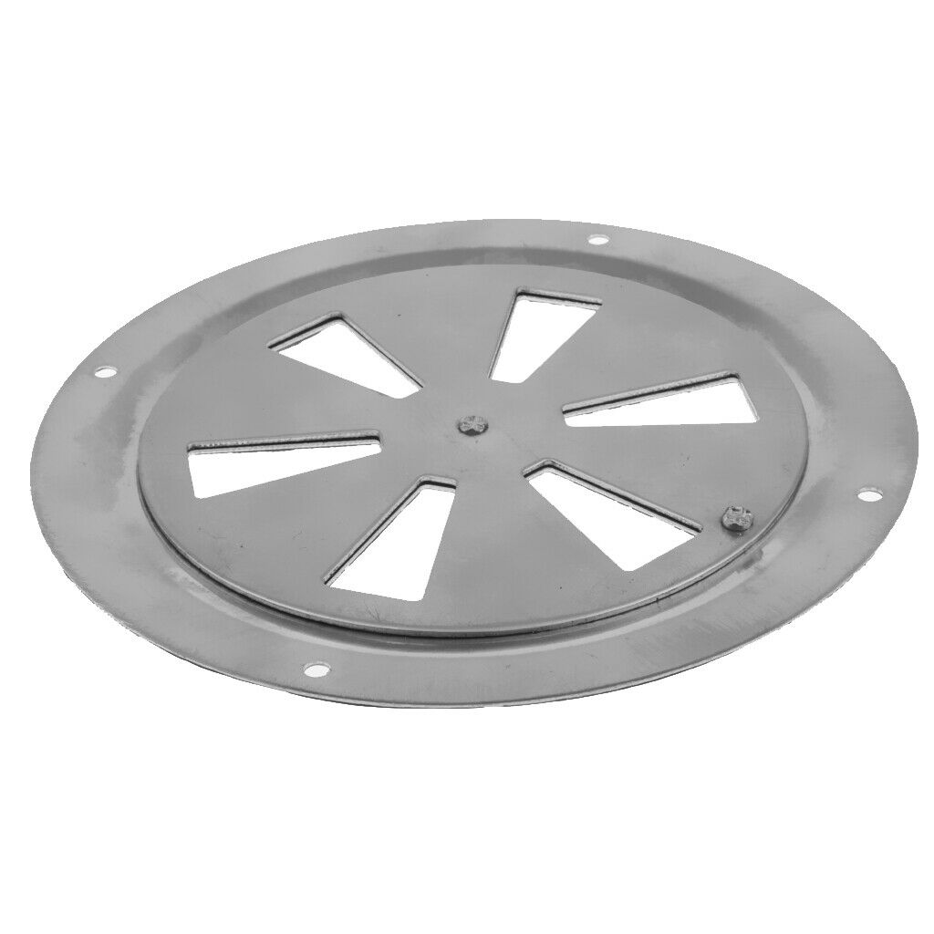 5" Stainless Steel Boat Marine RV Round Butterfly Ventilator Vent Cover