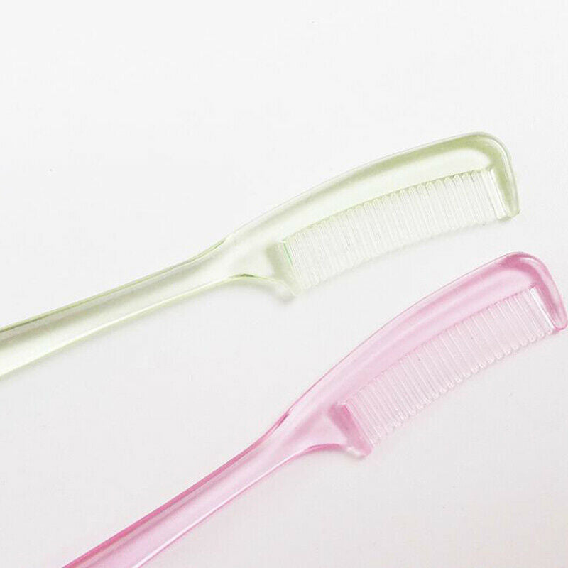 5pcs Beauty Tools Eyebrow Comb Plastic Brush Eyelash Comb Makeup Tools Mi.l8