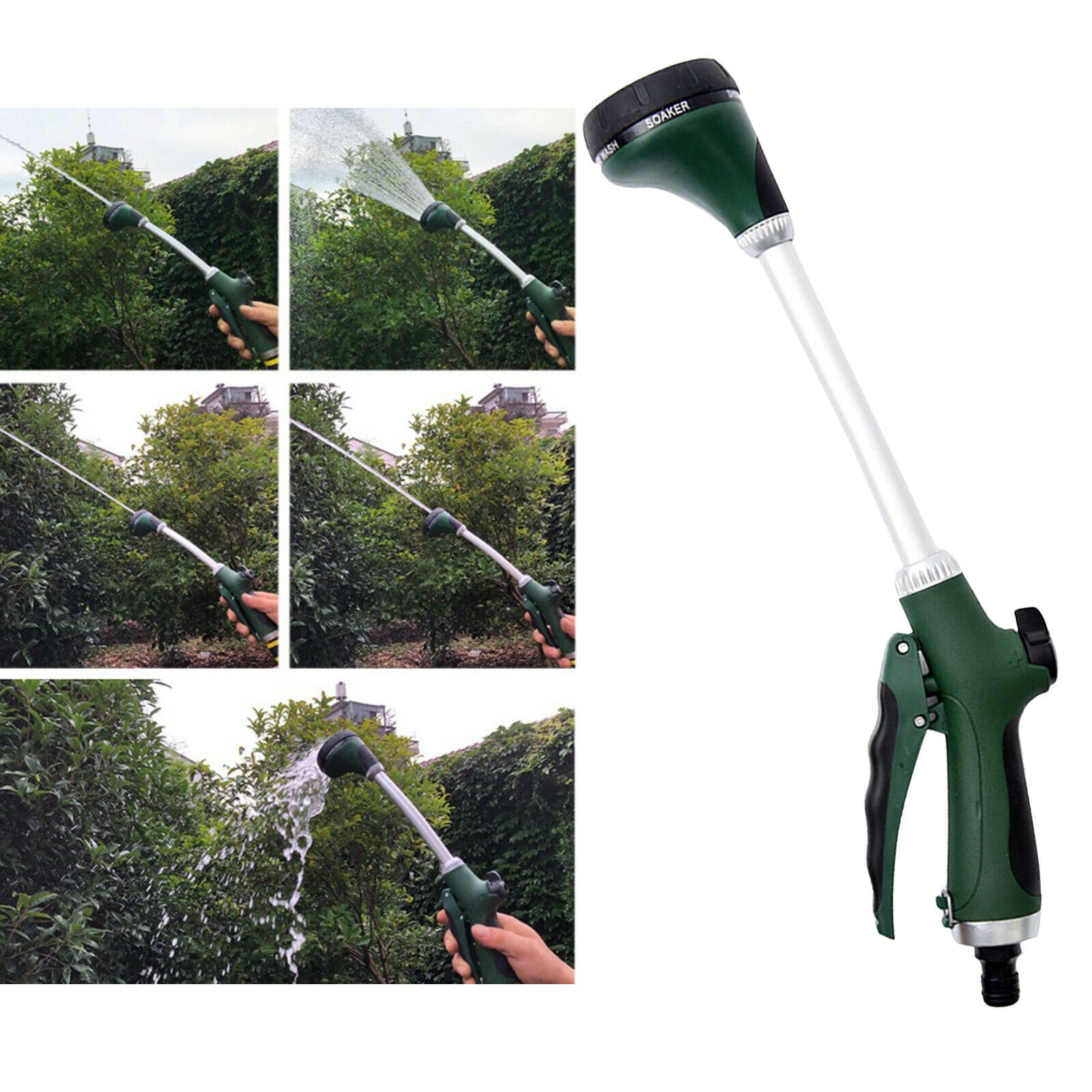 Garden Watering Sprayer Gun Nozzle Car Washing Plants Patio Showering Pet